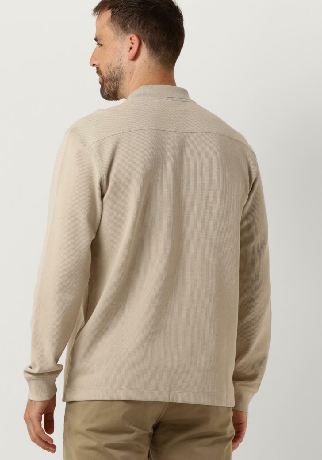 BOSS ORANGE Heren Polo's & T-shirts Patempesto Long Beige