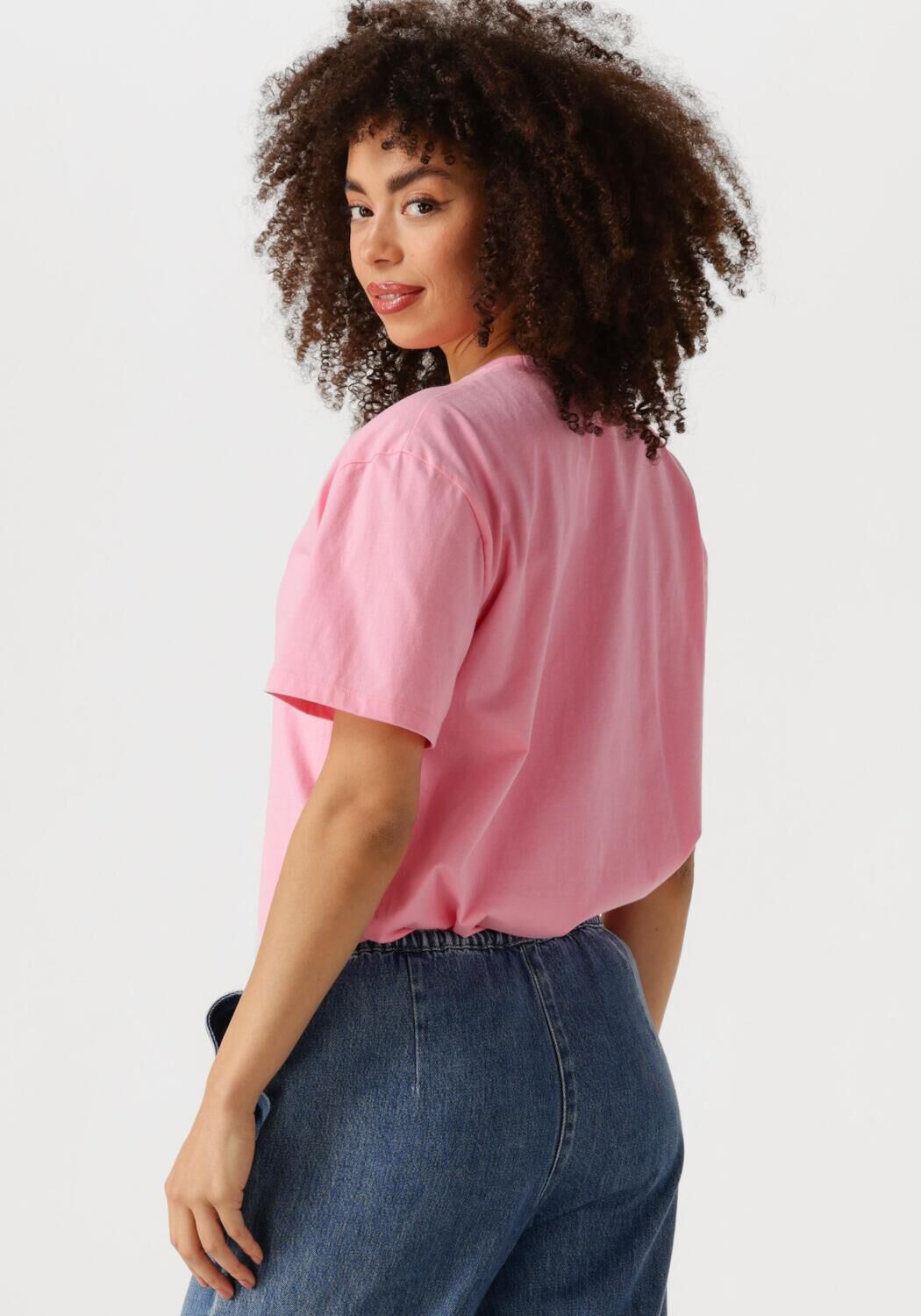 EDITED Dames Tops & T-shirts Milly T-shirt Roze