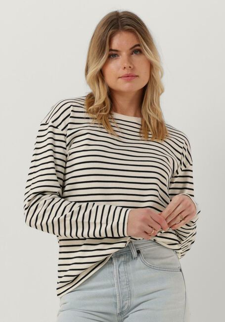 Blauwe PENN & INK Trui S23F1229 - large