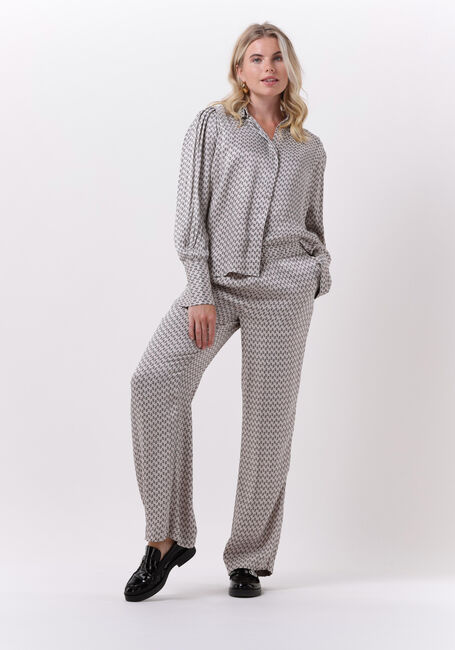 Grijze LEVETE ROOM Blouses LR-VIDA 3 SHIRT - large