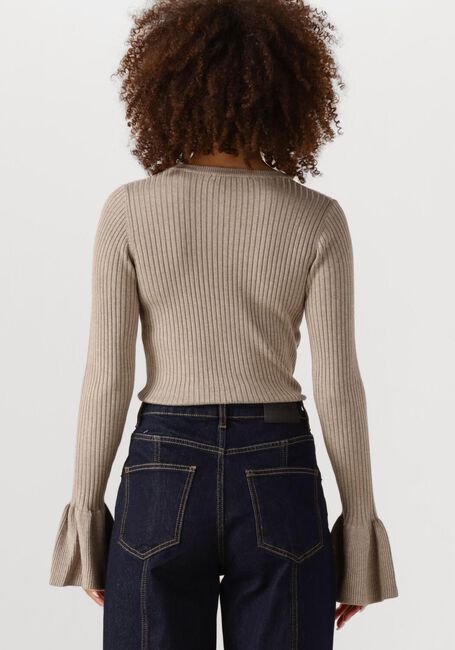 Beige CO'COUTURE Top BALIN WIDE CUFF KNIT - large