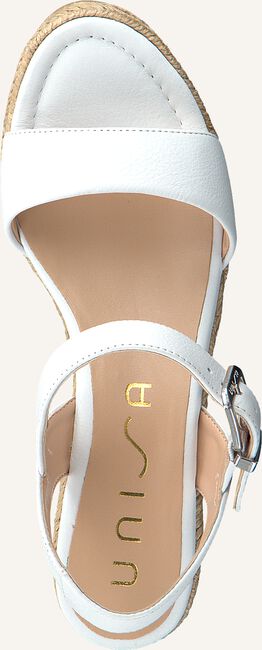 Witte UNISA Platte sandalen KALKA Witte UNISA Platte sandalen KALKA - large