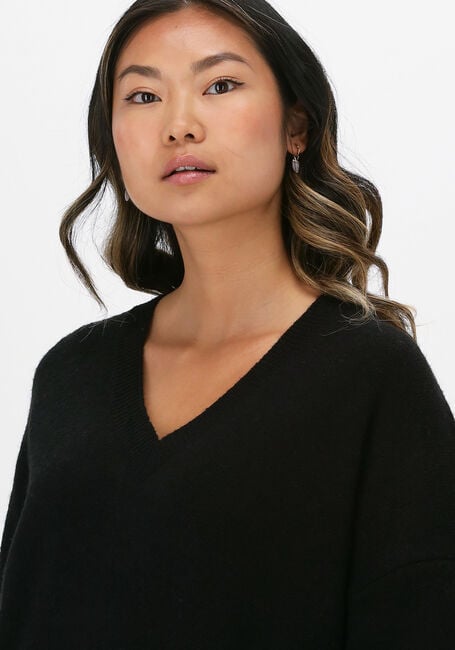 Ecru ALIX THE LABEL Trui ALIX V NECK PULLOVER - large