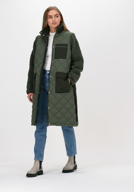 Groene ENVII Teddy jas ENANTOINE JACKET 6729 - large