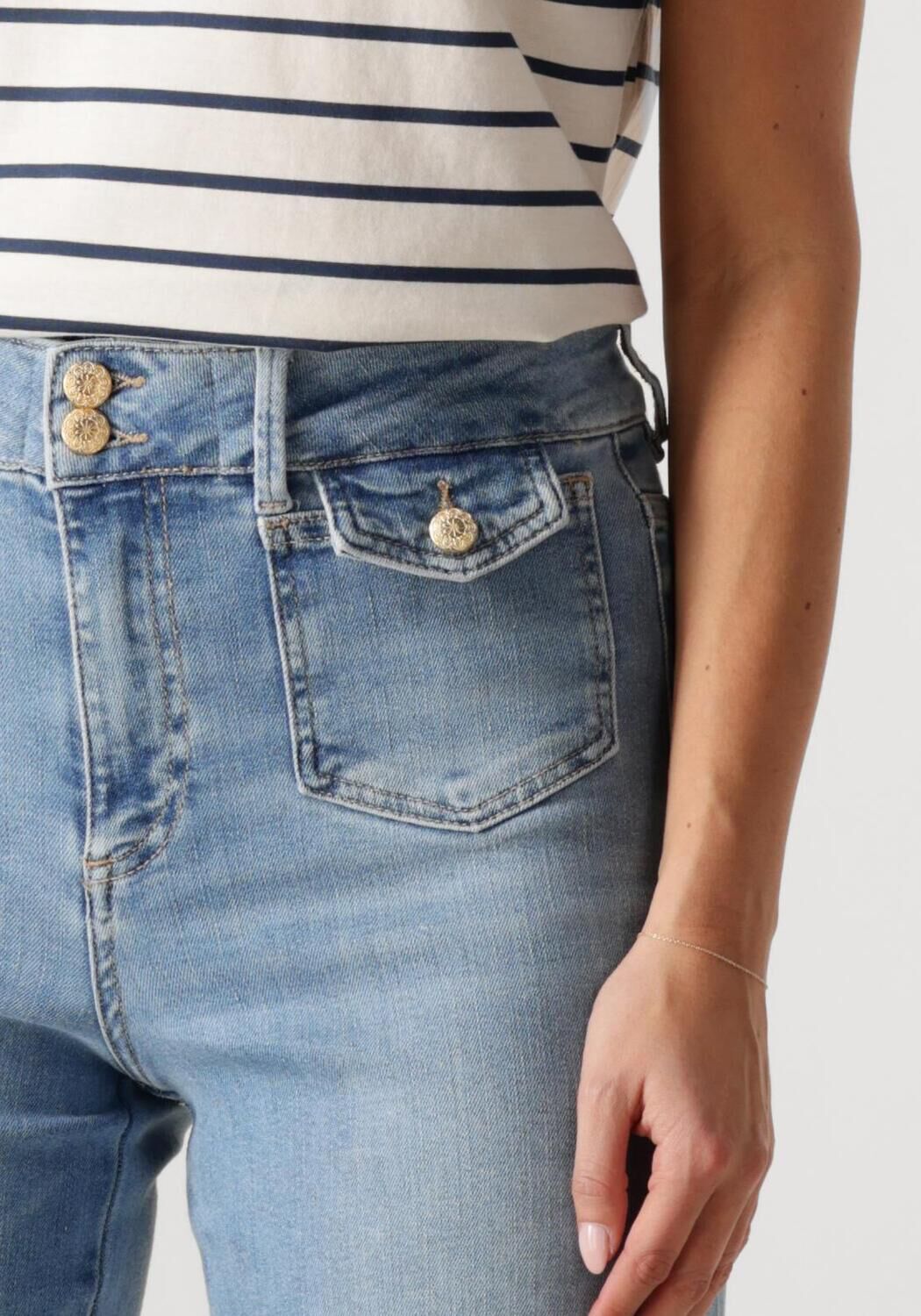 MOS MOSH Dames Jeans Mmcolette Grendel Jeans Lichtblauw
