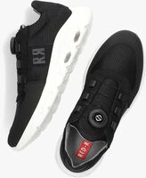Zwarte RED-RAG Lage sneakers 13781 - medium