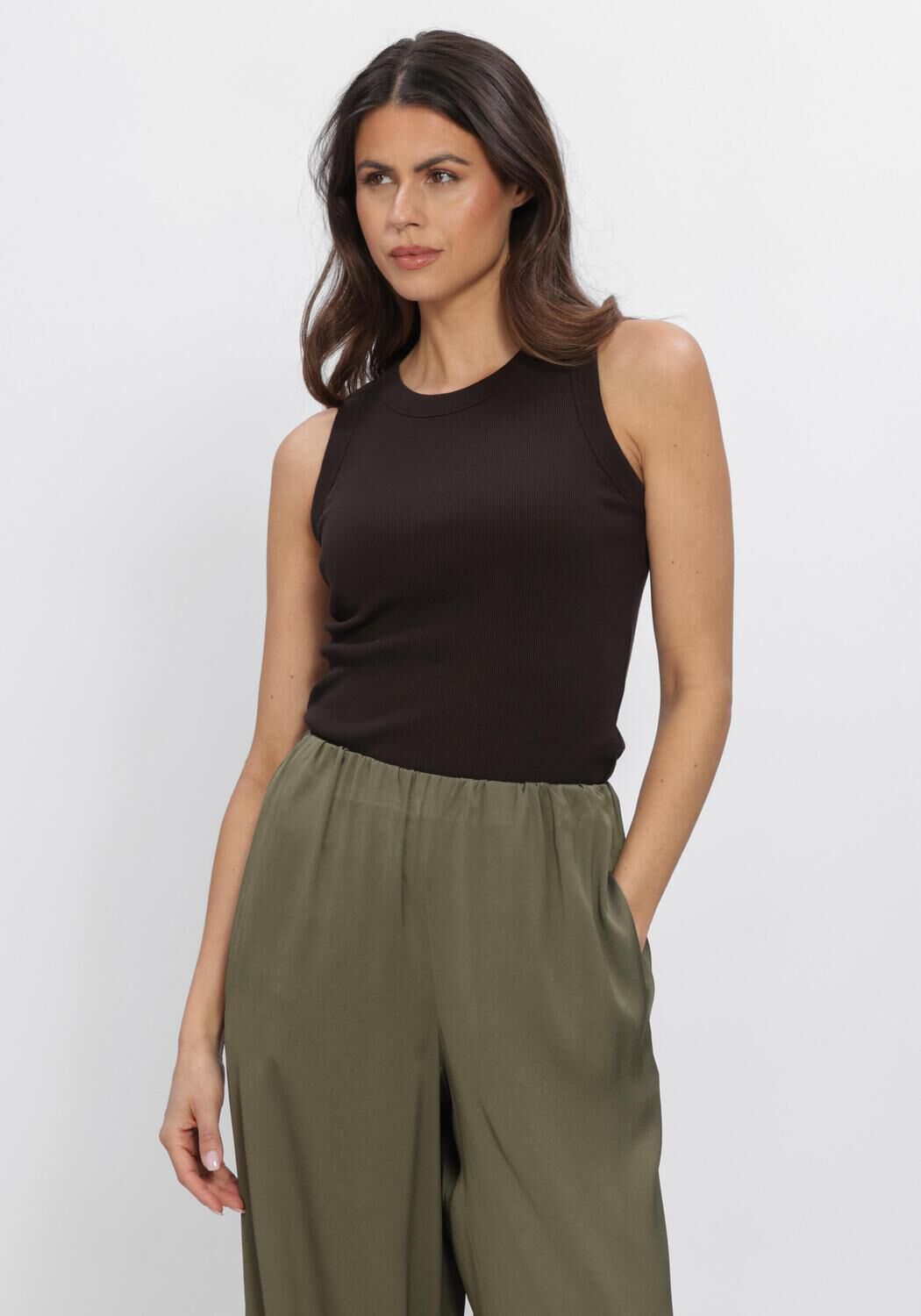 Bruine DRYKORN Top OLINA - large