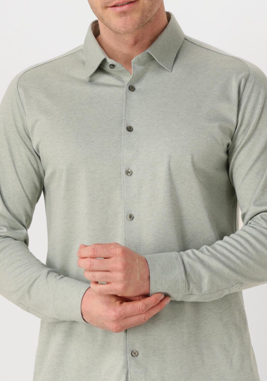 DESOTO Heren Overhemden Casual Kent 1 1 Khaki