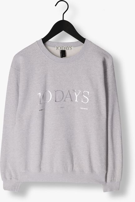 Grijze 10DAYS Sweater SWEATER 10DAYS - large