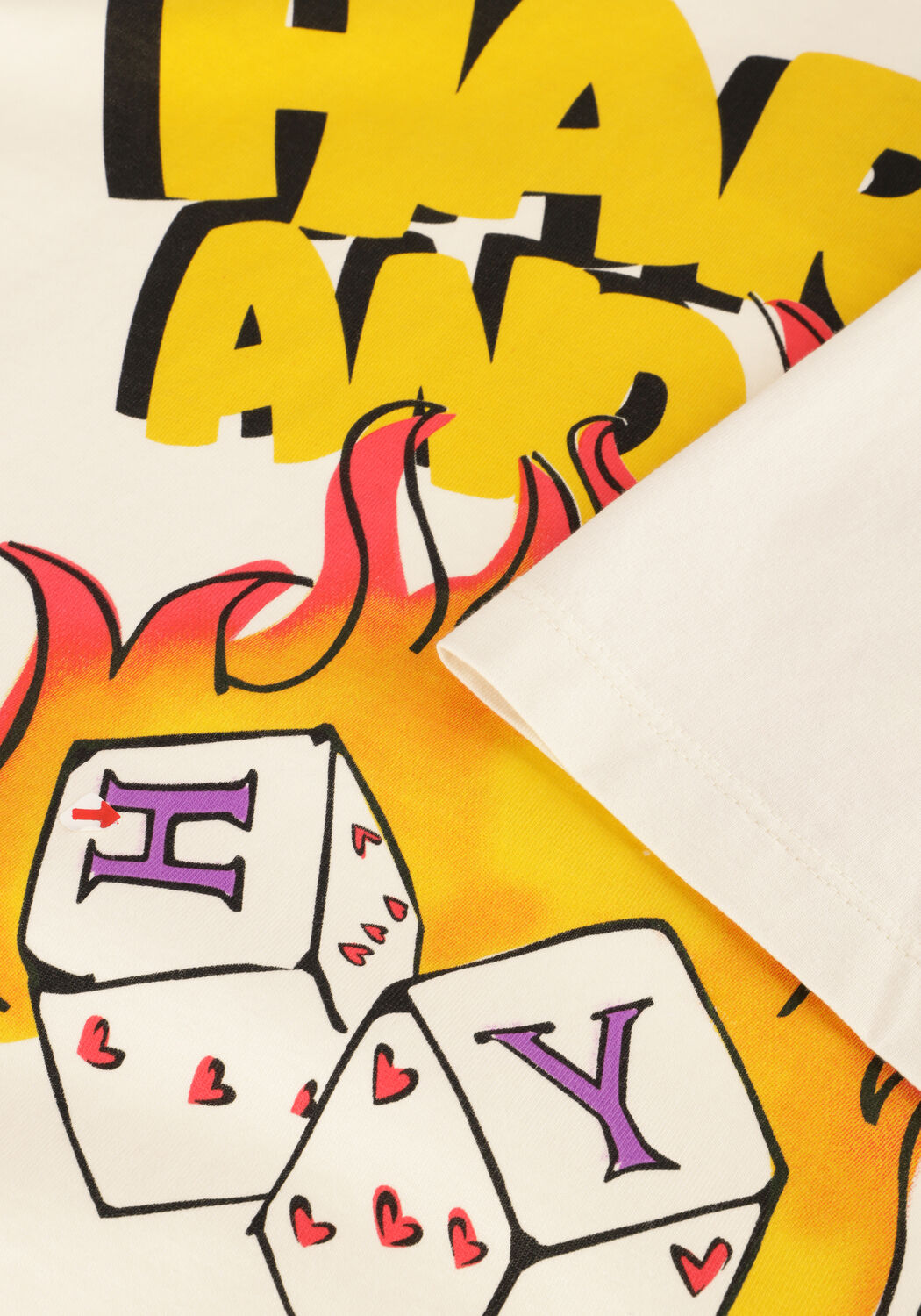 Witte HARPER & YVE Top ROLLTHEDICE-SS - large