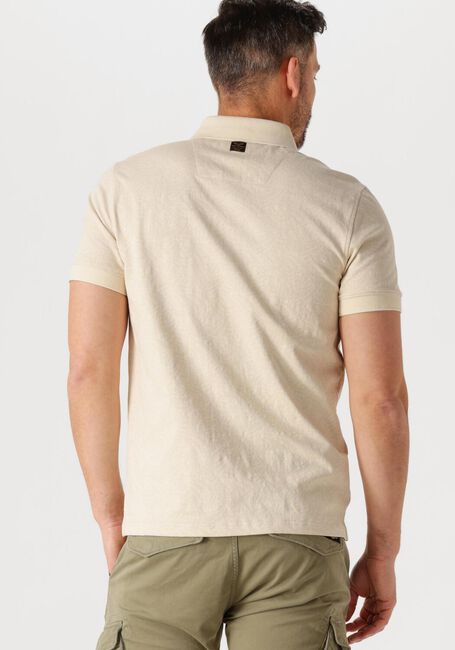 Beige PME LEGEND Polo SHORT SLEEVE POLO JACQUARD JERSEY - large