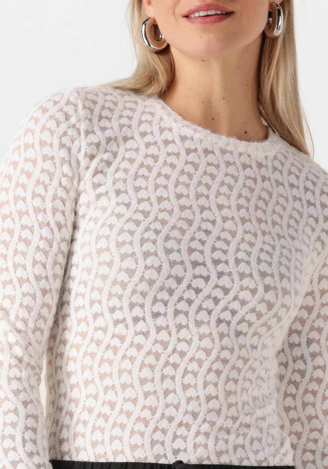 REFINED DEPARTMENT Dames Tops & T-shirts Maya Wit