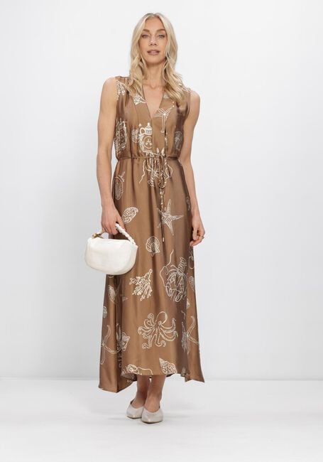 Zand NUKUS Midi jurk VIOLET DRESS PRINT - large