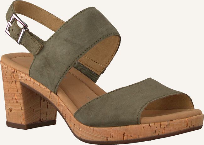 Groene GABOR Platte sandalen 777.1 Groene GABOR Platte sandalen 777.1 - large