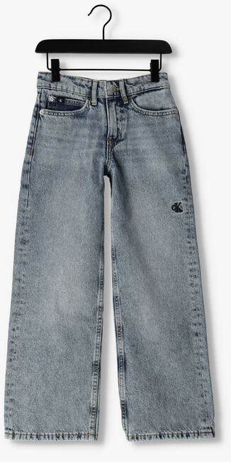 Blauwe CALVIN KLEIN Wide jeans WIDE LEG HR LIGHT AUTH BLUE - large