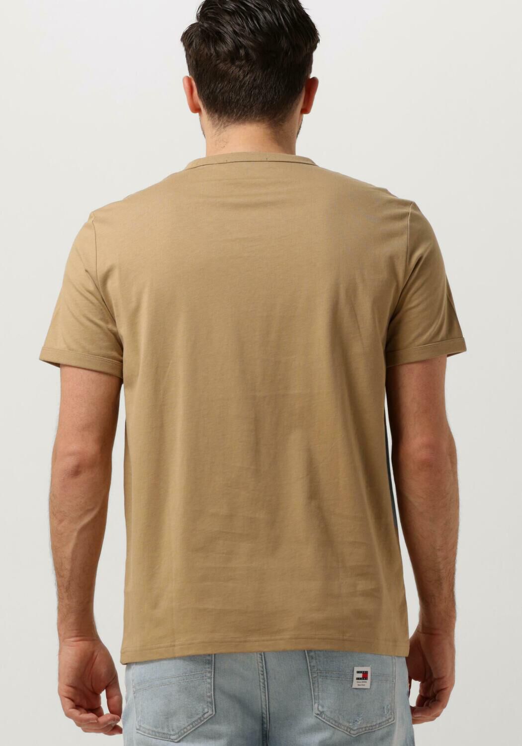 FRED PERRY Heren Polo's & T-shirts Ringer T-shirt Camel