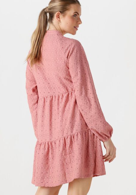 Lichtroze OBJECT Mini jurk OBJLAILA GIA L/S RE SHORT DRESS - large