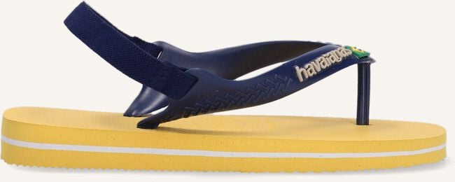 Gele HAVAIANAS Teenslippers BABY BRASIL LOGO II Gele HAVAIANAS Teenslippers BABY BRASIL LOGO II - large