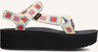 Multi TEVA Sandalen W FLATFORM UNIVERSAL CROCHET - medium