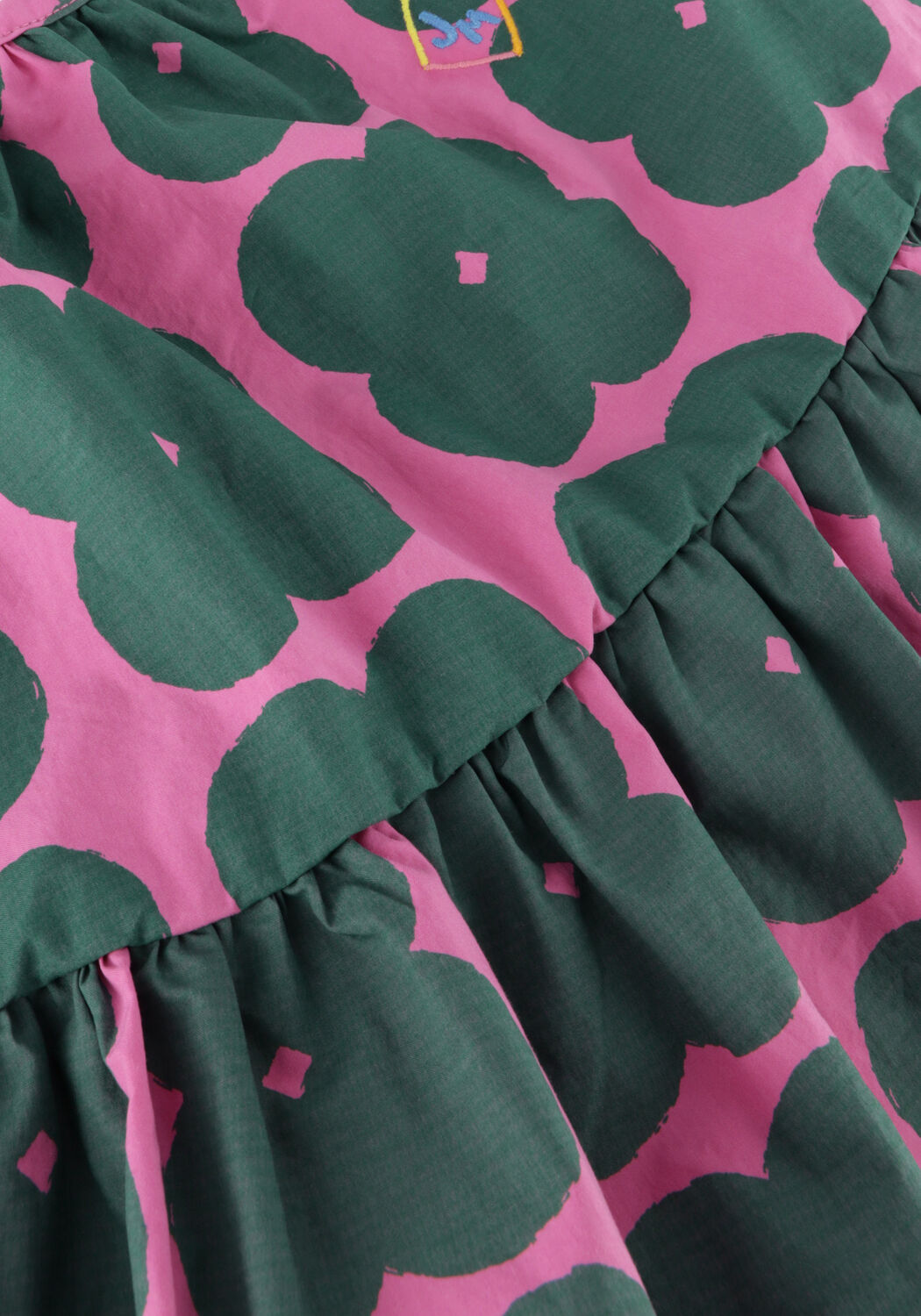 Groene Jelly Mallow Blouses CLOVER SLEEVELESS BLOUSE - large