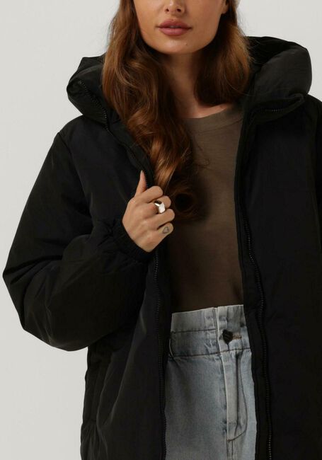 Zwarte MSCH COPENHAGEN Gewatteerde jas NORINA KAYSA HOOD JACKET - large