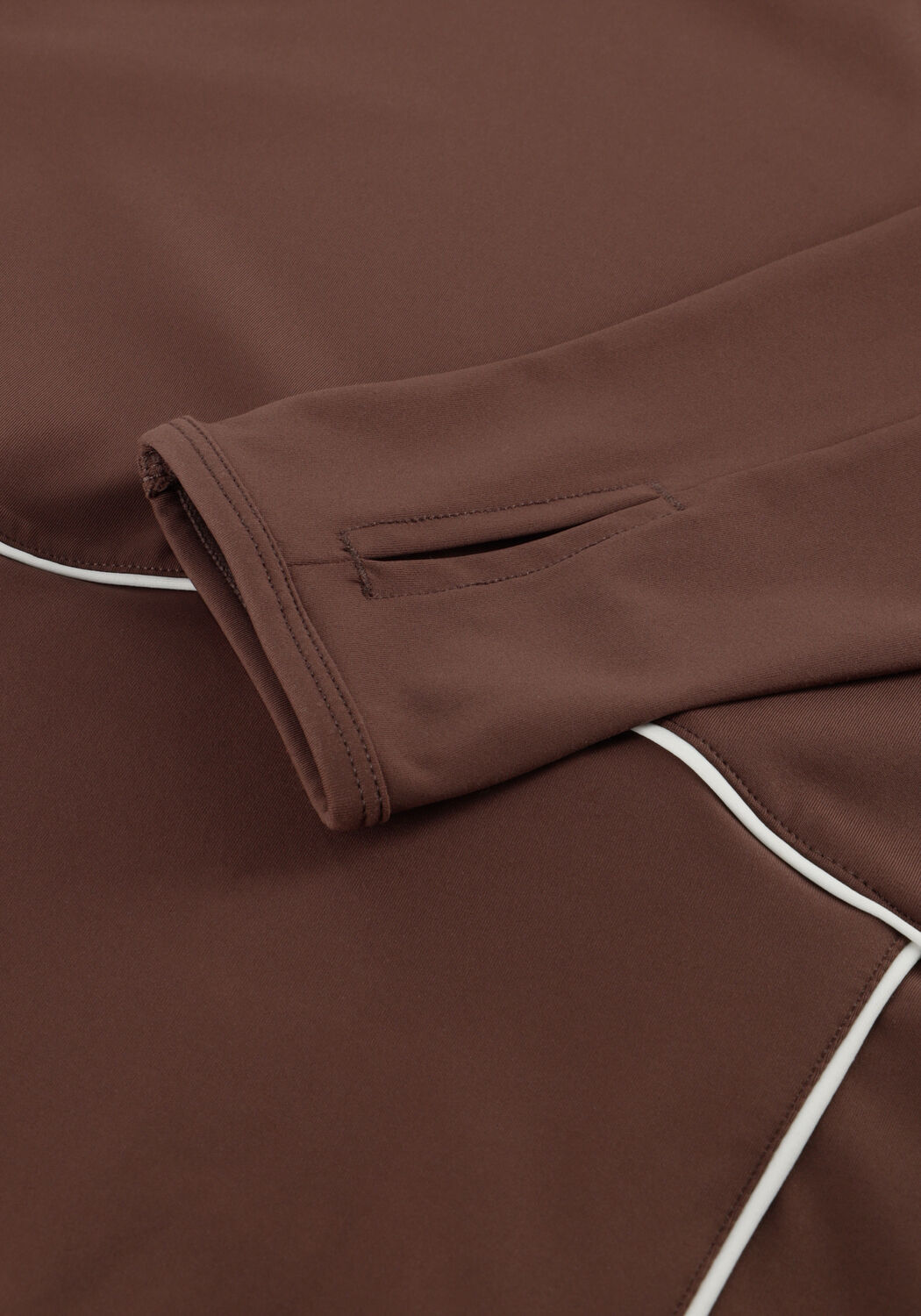 Bruine THE LOLA CLUB Top DEMI TOP - large