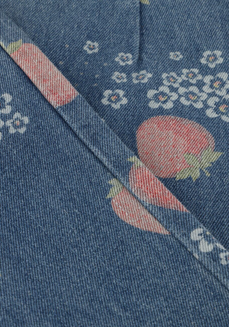 Blauwe KONGES SLOJD Lange broeken MAGOT FRILL PANTS - large