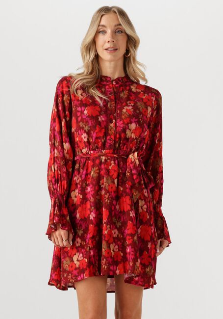 Rode YDENCE Mini jurk DRESS DIDI - large