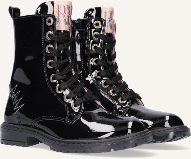 Zwarte RED-RAG Veterboots 12122 Zwarte RED-RAG Veterboots 12122 - large