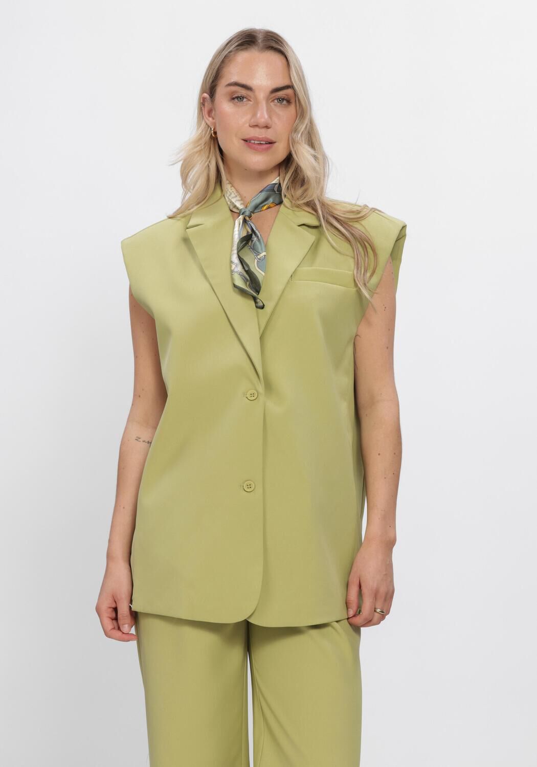 Lime REFINED DEPARTMENT Gilet SPENCER 3964 - large