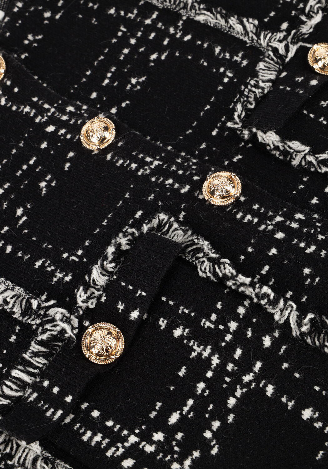 Zwarte SILVIAN HEACH Vest CARDIGAN SALONIKO - large