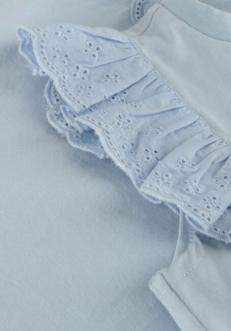 Blauwe DAILY7 Top T-SHIRT RUFFLE - large