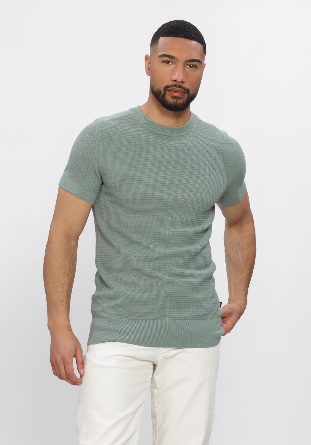 Groene SAINT STEVE T-shirt HEIN - large