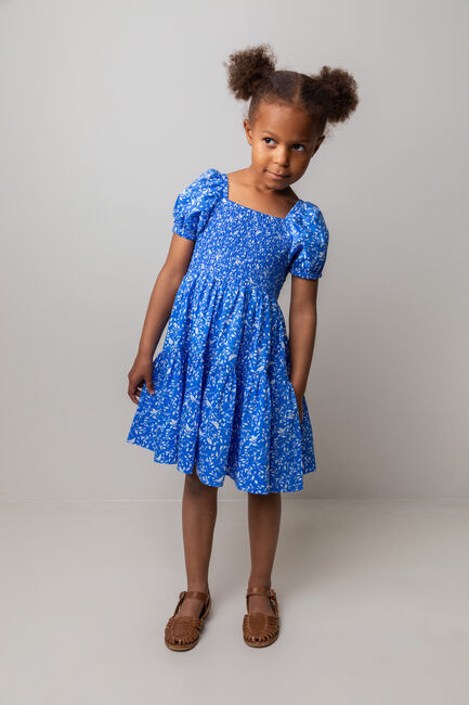 blauwe marmar copenhagen mini jurk dyman