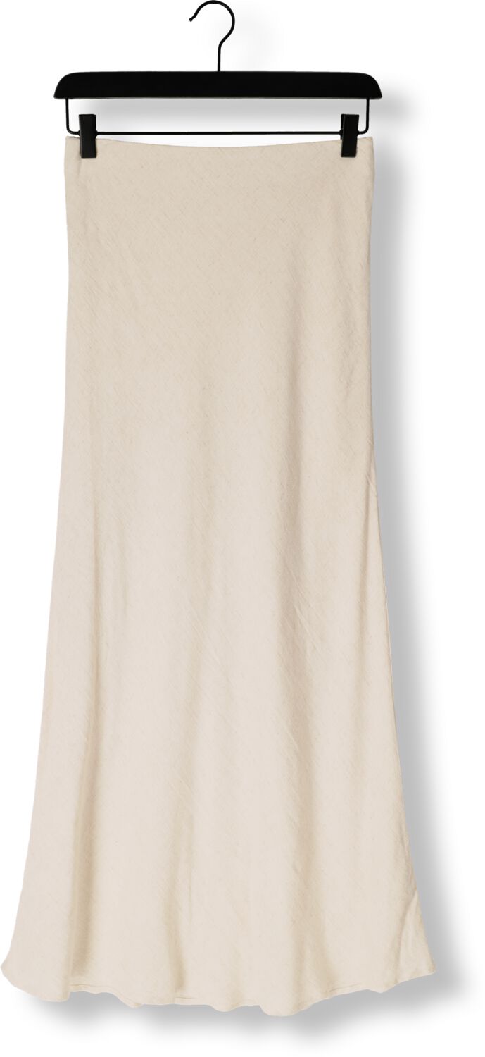 NEO NOIR Dames Rokken Viso Linen Skirt Gebroken Wit