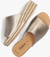 Gouden GABOR Slippers 559 - medium