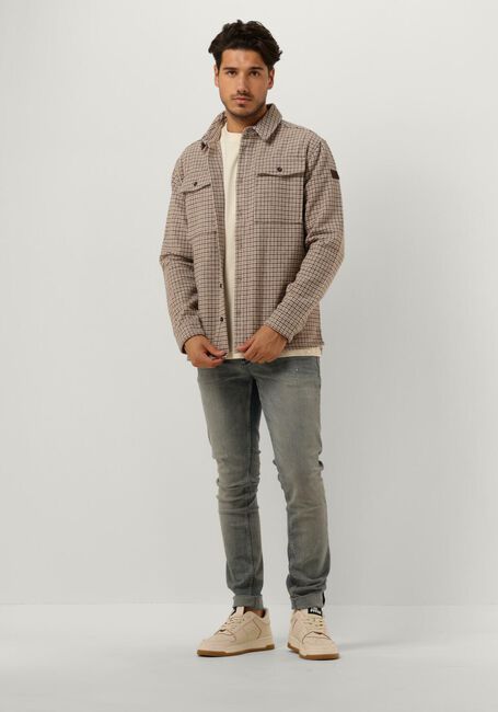 Bruine PUREWHITE Overshirt HERITAGE PATTERN OVERSHIRT WITH TWO CHEST POCKETS Bruine PUREWHITE Overshirt HERITAGE PATTERN OVERSHIRT WITH TWO CHEST POCKETS - large