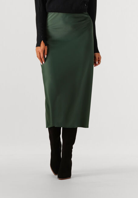 Donkergroene Y.A.S. Midirok YASPELLA HW MIDI SKIRT S. - large