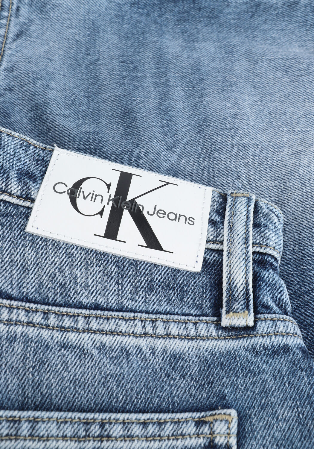 Dames Kleding voor voor Shorts voor Jeans en denim shorts Calvin Klein Denim Short Mom Short in het Blauw 