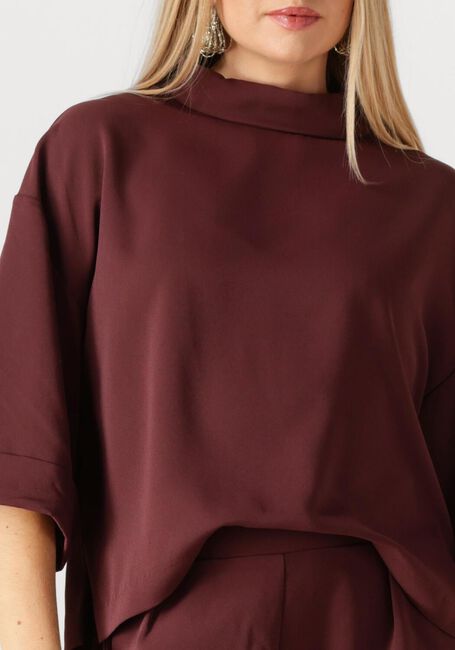 Bordeaux NEO NOIR Jumpsuit ARLO CREPE JUMPSUIT - large