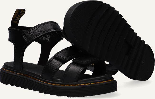Zwarte DR MARTENS Platte sandalen KLAIRE K Zwarte DR MARTENS Platte sandalen KLAIRE K - large