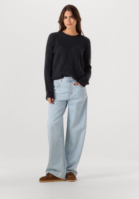 Donkergrijze DES PETITS HAUTS Trui CHOUKY - large