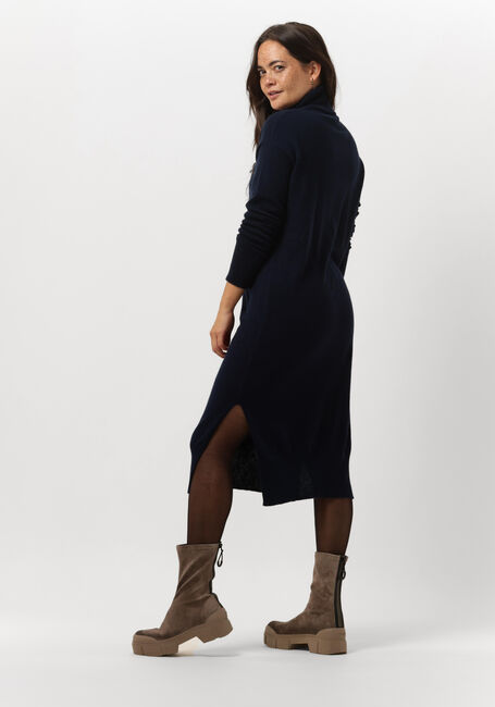 Donkerblauwe NOT SHY Midi jurk TEBA - large