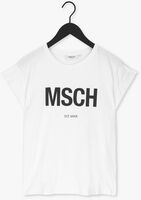Witte MSCH COPENHAGEN T-shirt ALVA ORGANIC MSCH STD TEE