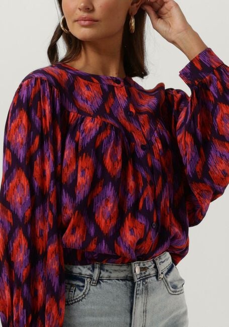 Paarse YDENCE Blouses BLOUSE MONA - large