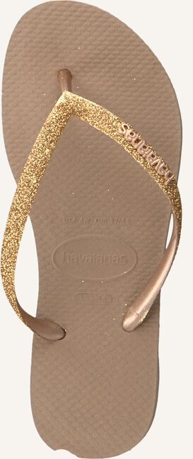 Roze HAVAIANAS Teenslippers KIDS SLIM GLITTER Roze HAVAIANAS Teenslippers KIDS SLIM GLITTER - large