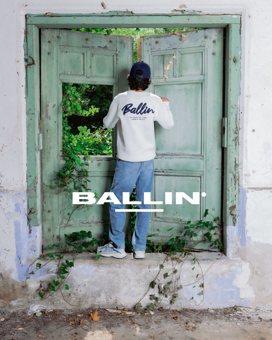 Ecru BALLIN Sweater 037317 - large