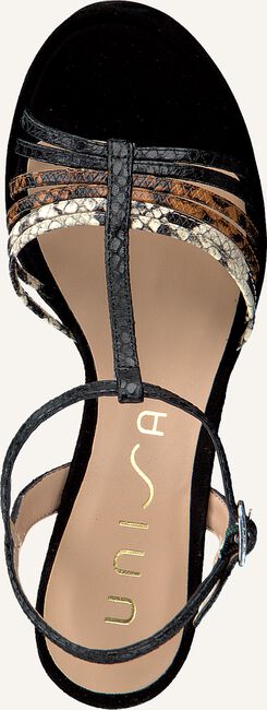 Zwarte UNISA Platte sandalen VARSHAL Zwarte UNISA Platte sandalen VARSHAL - large
