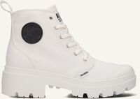 Witte PALLADIUM Veterboots PALLABASE TWILL - medium