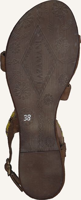 Gele LAZAMANI Platte sandalen 85.268 Gele LAZAMANI Platte sandalen 85.268 - large